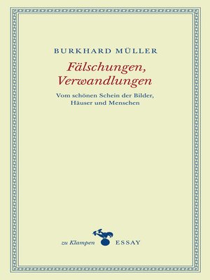 cover image of Fälschungen, Verwandlungen